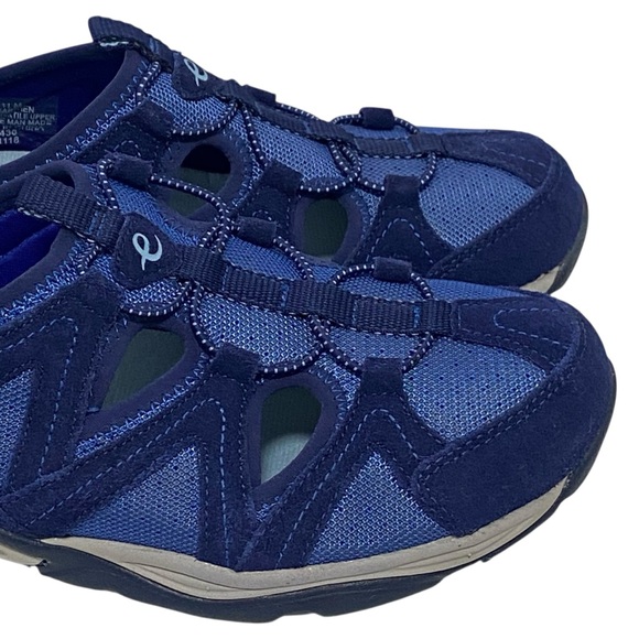 Easy Spirit Earthen Mesh Suede Blue Slip-On Walking Shoe - Brand New - Size 11 - Picture 2 of 14